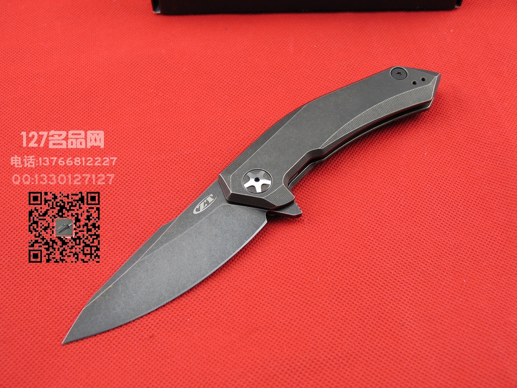 ZT零误差 Zero Tolerance 0095BW鲨鱼 钛柄S35VN钢快开刀