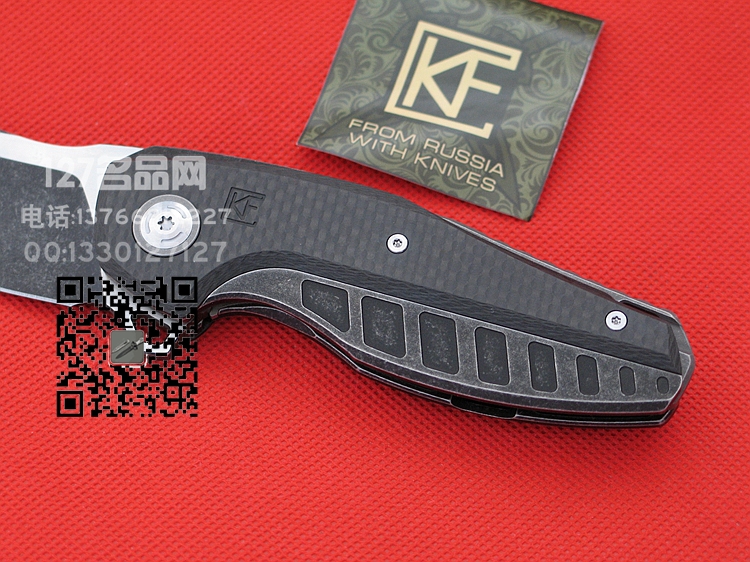 俄罗斯CKF KNIVES aichknife战斗折刀 M390钢127名品