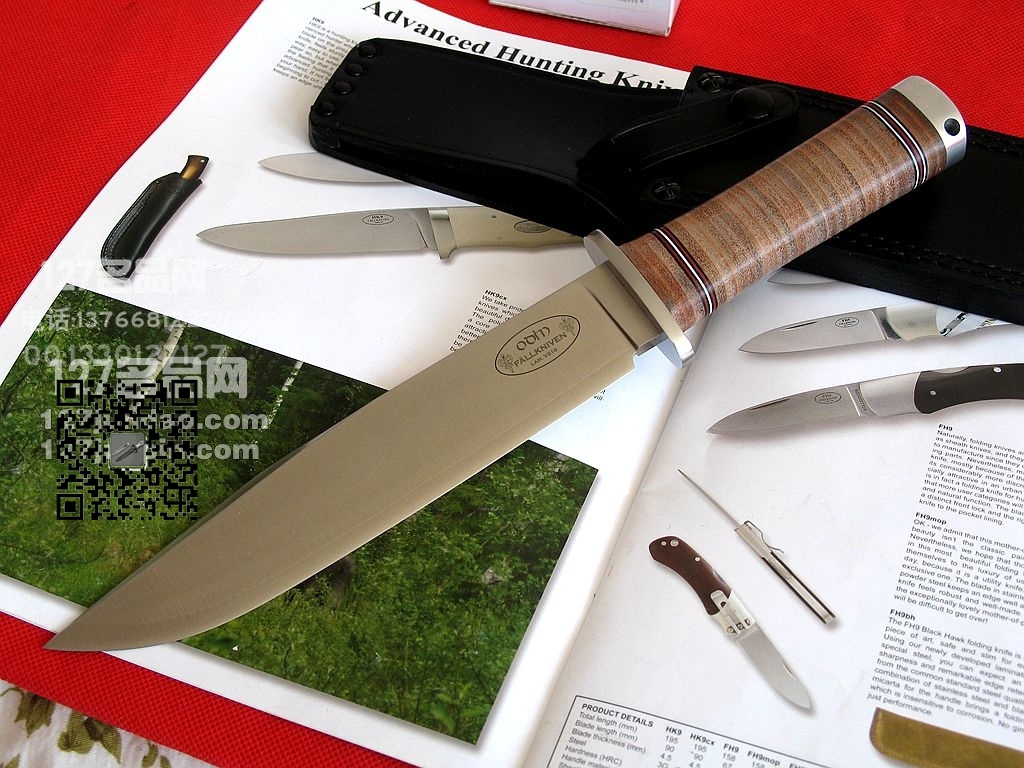 瑞典FK Fallkniven NL2奥丁神博依刀 福克尼文127名品