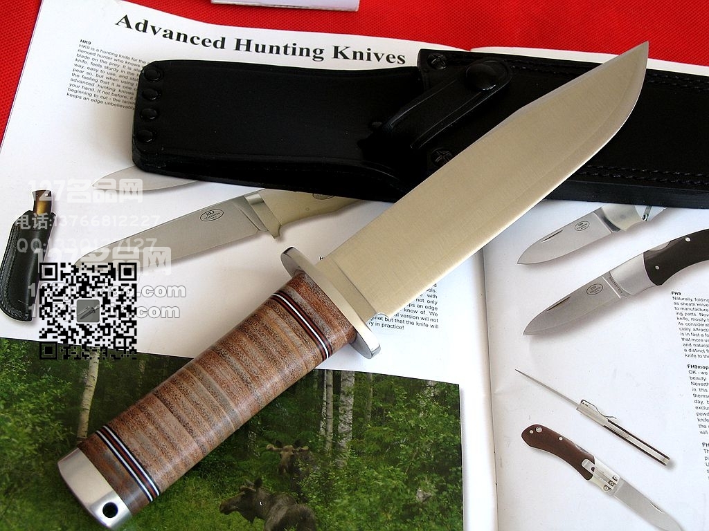 瑞典FK Fallkniven NL2奥丁神博依刀 福克尼文127名品