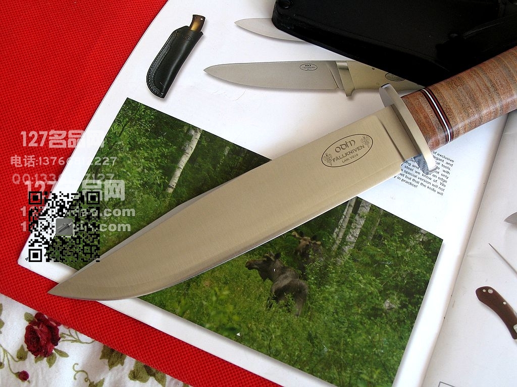 瑞典FK Fallkniven NL2奥丁神博依刀 福克尼文127名品