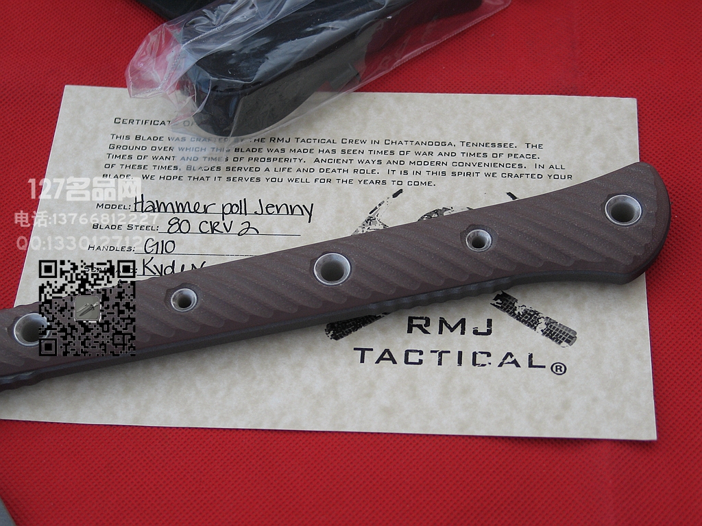 RMJ美国战斧 珍妮鹪鹩锤战术斧 名刀收藏网