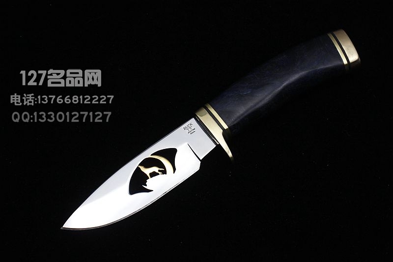 美国BUCK巴克 192BWSLE3 手工镜面 24K黄金狼