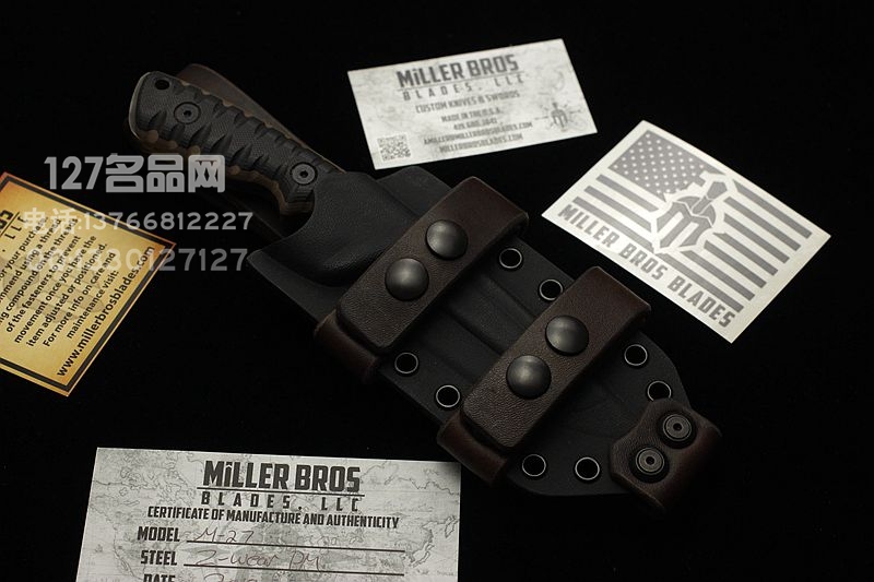 Miller Bros Blades 米勒兄弟 M27迷彩涂层 生存刀
