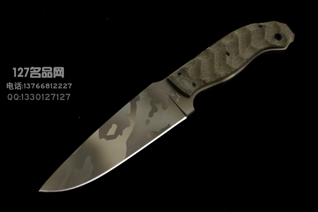 WINKLER KNIVES 美国温克勒 虎纹迷彩 爆裂之矛 