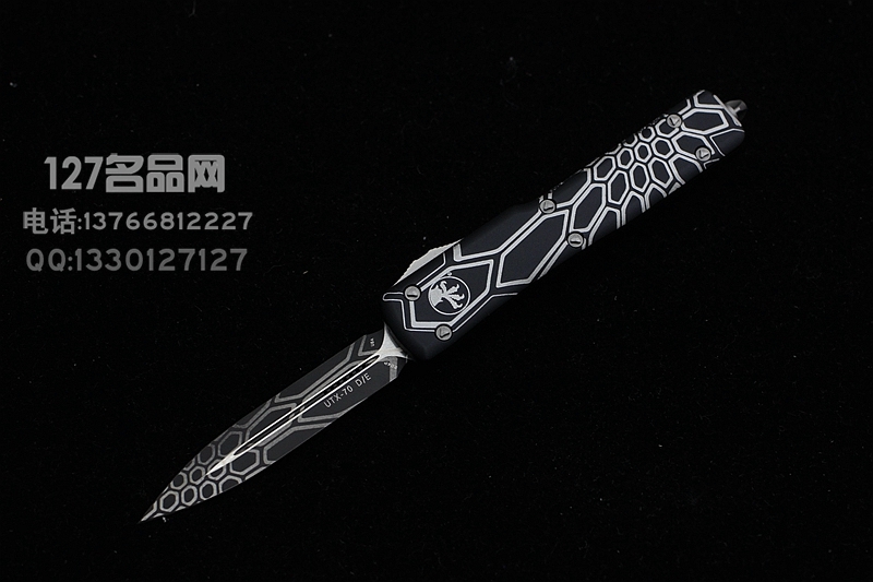 美国微技术Microtech  UT-70定制版 迷你双锋直跳