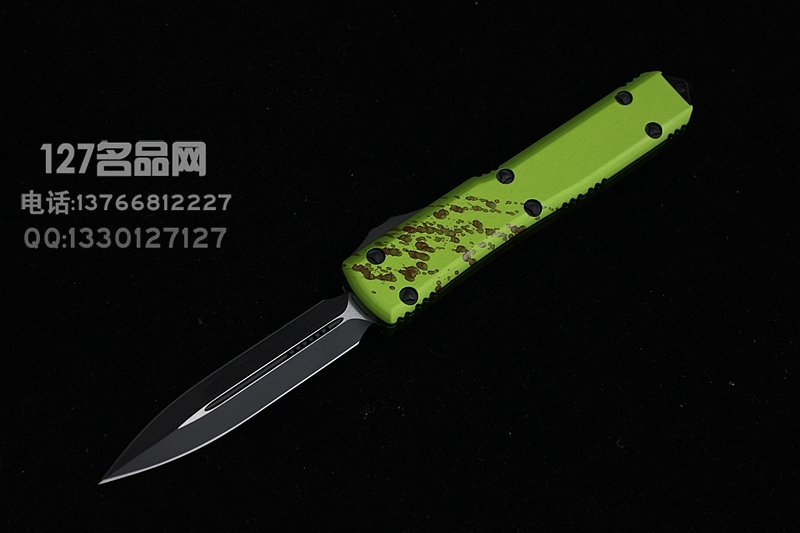 美国微技术Microtech Zombie-Tech 122-1Z僵尸双刃直跳