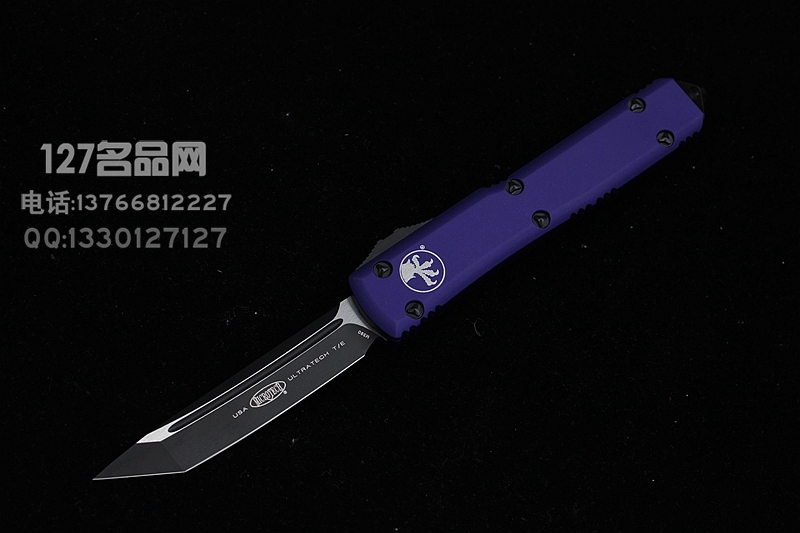 美国微技术MICROTECH 123-1PU 紫色柄T头直跳