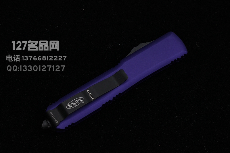 美国微技术MICROTECH 123-1PU 紫色柄T头直跳