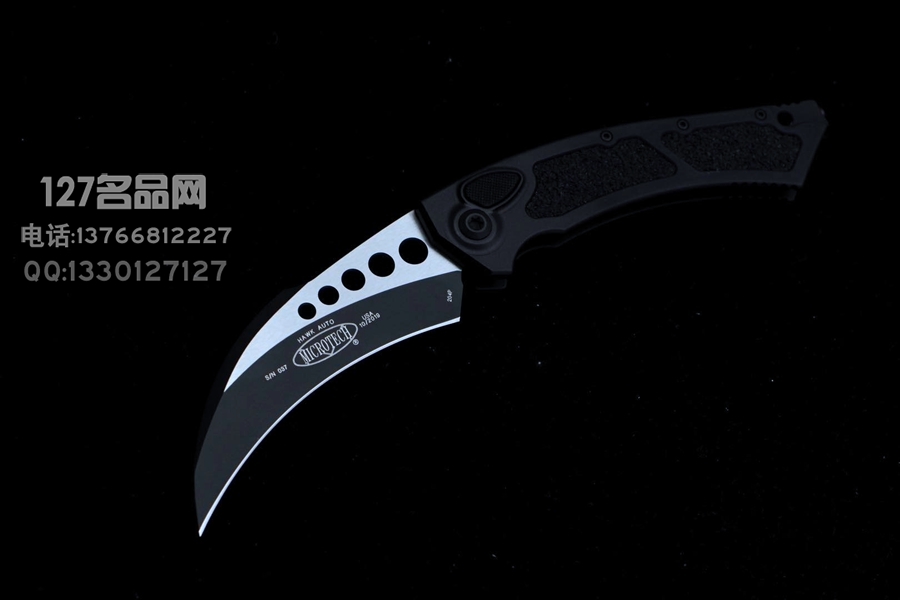 美国微技术Microtech 166-10 HAWK 全自动鹰爪 204P