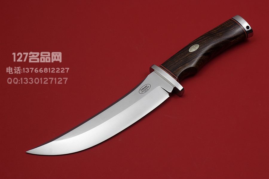 瑞典FK Fallkniven V1L 火山之刃 波斯弯刀 3G粉末钢 黄檀木柄