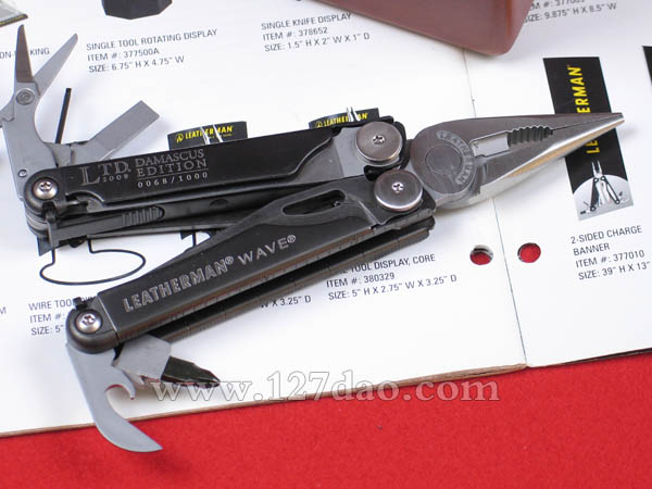 莱泽蔓LEATHERMAN  大马士革限量版工具钳