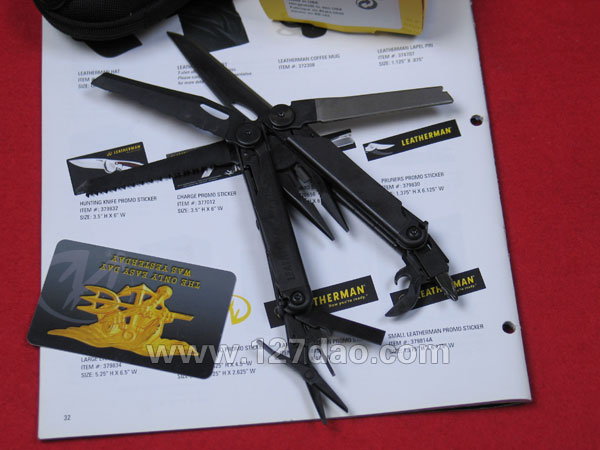 莱泽蔓LEATHERMAN  SEAL海豹军版