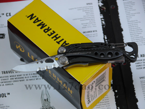 莱泽蔓LEATHERMAN 新款工具钳SKELETOOL-CX