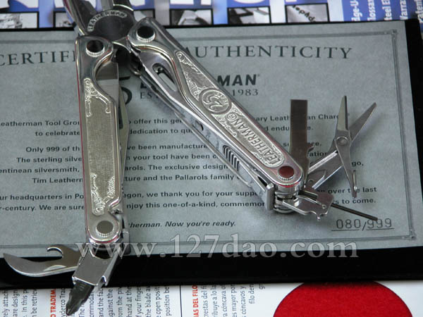 莱泽蔓LEATHERMAN 银柄纪念版