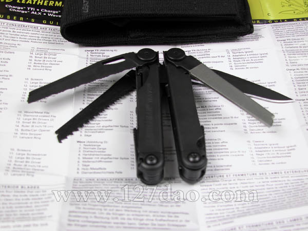 莱泽蔓LEATHERMAN  WAVE军规电镀版