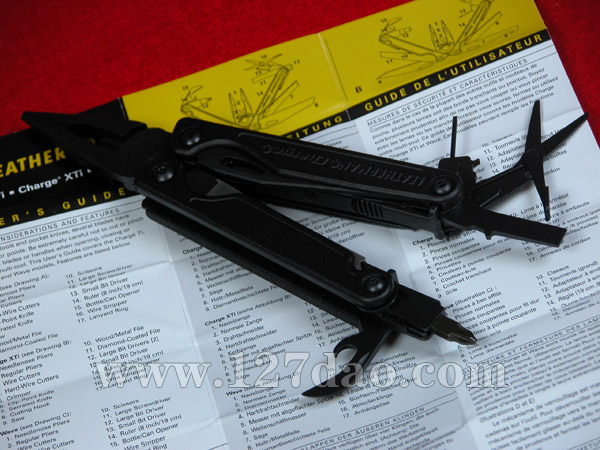 莱泽蔓LEATHERMAN TI超智（黑钛军版）