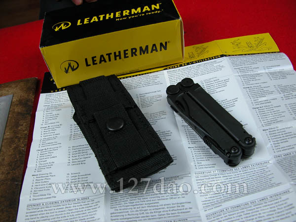 莱泽蔓LEATHERMAN  WAVE军规电镀版