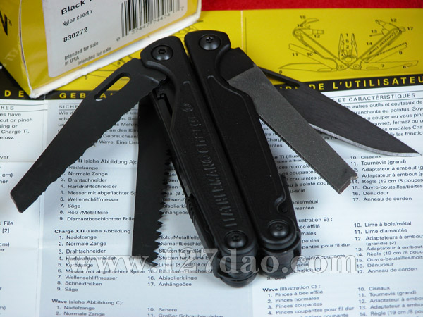 莱泽蔓LEATHERMAN TI超智（黑钛军版）
