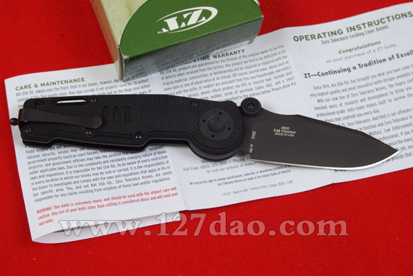 美国ZT 卡梭-ZT0500战术折刀