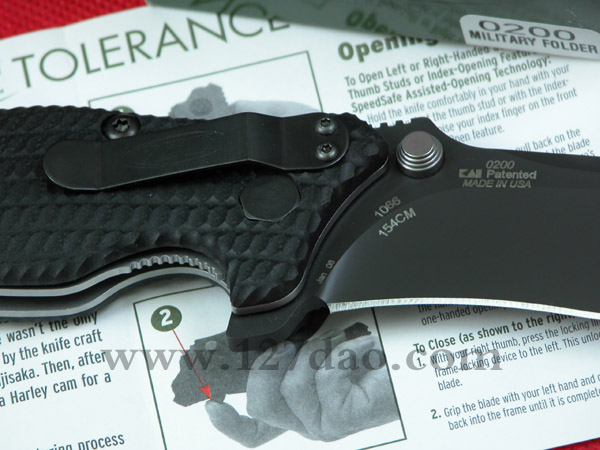 美国ZT卡梭ZT0200战术刀