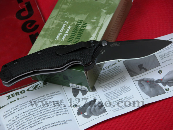 美国ZT卡梭ZT0200战术刀
