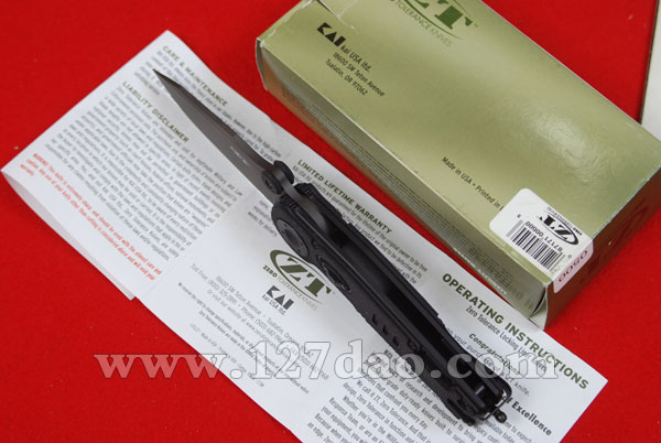 美国ZT 卡梭-ZT0500战术折刀