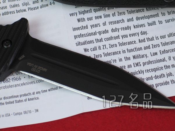 美国ZT卡梭150匕首