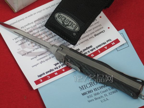 美国微技术MICROTECH  合作版眼镜蛇跳刀136-4