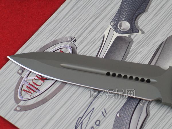 美国微技术MICROTECH  眼镜蛇米卡塔柄跳刀136