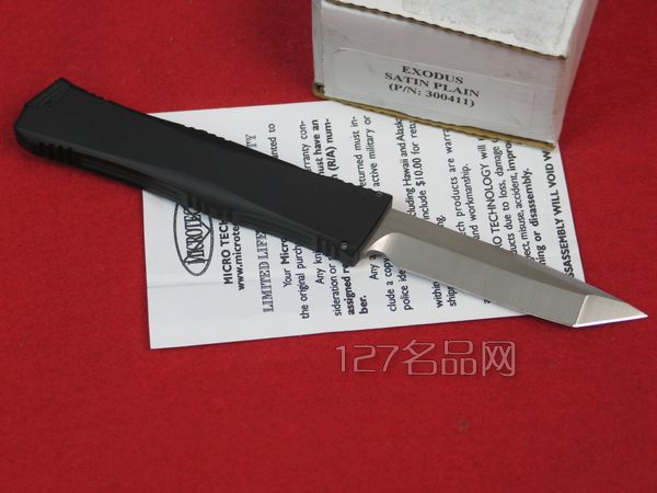 美国微技术MICROTECH  05款出埃及直跳刀300411