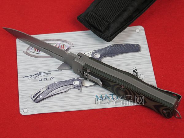 美国微技术MICROTECH  眼镜蛇米卡塔柄跳刀136