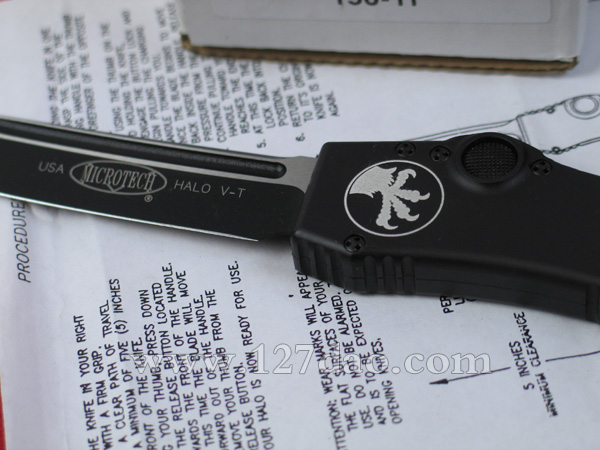 美国微技术MICROTECH  HALO-V-T2010版黑色T头