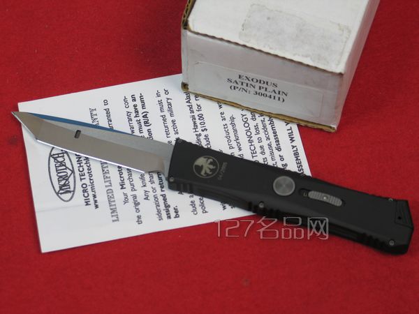 美国微技术MICROTECH  05款出埃及直跳刀300411