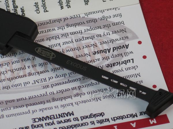 美国微技术MICROTECH  05款出埃及直跳刀300411