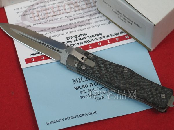 美国微技术MICROTECH  合作版眼镜蛇跳刀136-4