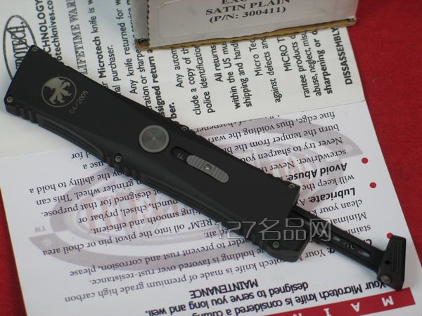 美国微技术MICROTECH  05款出埃及直跳刀300411