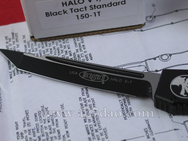 美国微技术MICROTECH  HALO-V-T2010版黑色T头