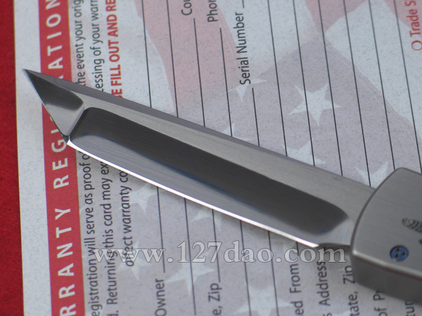 美国微技术MICROTECH 全钢柄剑标T头限量版2009-08