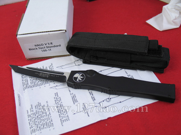 美国微技术MICROTECH  HALO-V-T2010版黑色T头