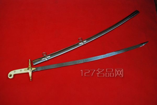 英国将军马穆鲁克佩剑