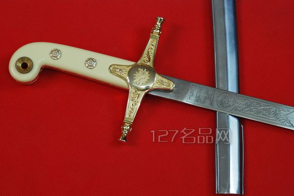 英国将军马穆鲁克佩剑
