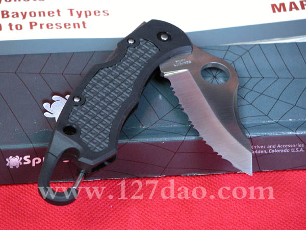 美国蜘蛛SPYDERCO  C30SBK2  127名刀网