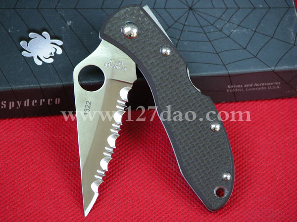 美国蜘蛛SPYDERCO  C11CFS  127名刀网
