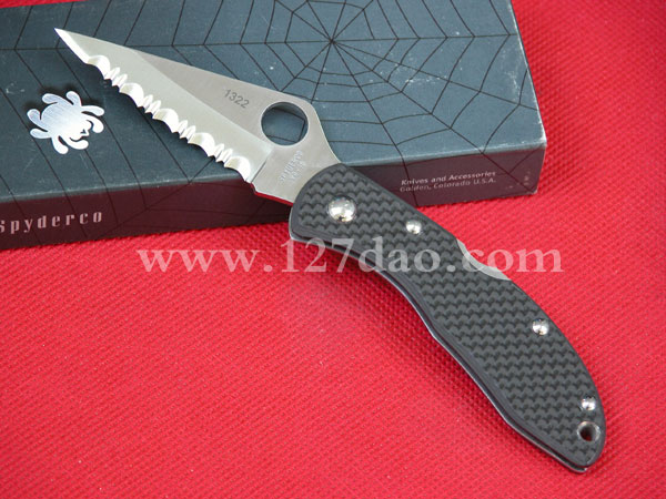 美国蜘蛛SPYDERCO  C11CFS  127名刀网