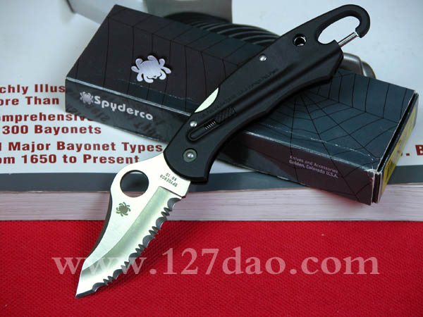 美国蜘蛛SPYDERCO  C30SBK2  127名刀网
