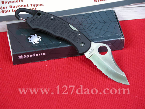 美国蜘蛛SPYDERCO  C30SBK2  127名刀网