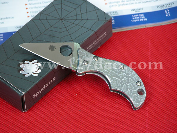 美国蜘蛛SPYDERCO  C86PET钱夹型小刀  127名刀网