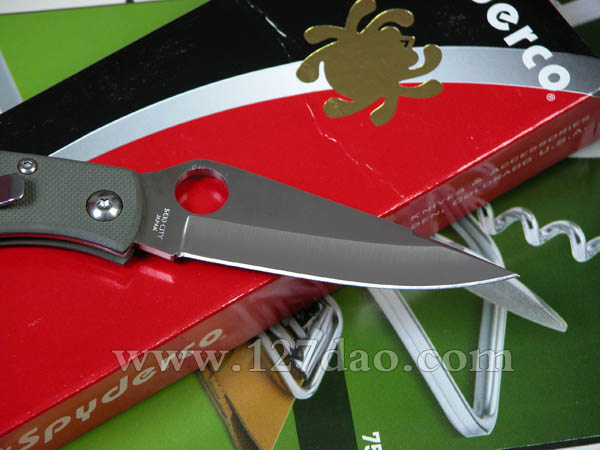 美国蜘蛛SPYDERCO  C51GPFG  127名刀网