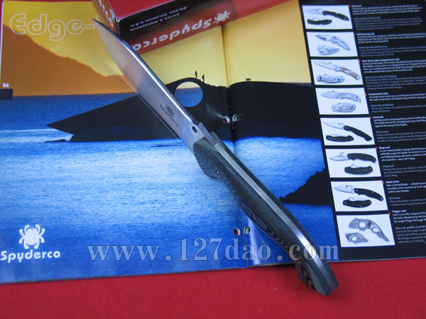 美国蜘蛛SPYDERCO  FB18P  127名刀网